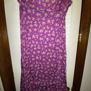 LuLaRoe Large Maxi Skirt (EUC)